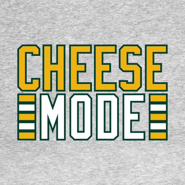 Green Bay Packers Cheese Mode Design by stayfrostybro